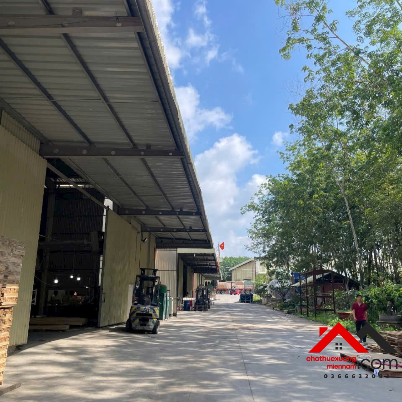 Cho thuê xưởng 10.000m² Dầu Tiếng Bình Dương, PCCC, điện 560kVA, giá rẻ nhất khu vực. Liên hệ: - Ảnh 1